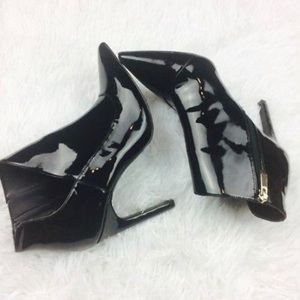 Patent Leather Zara Booties